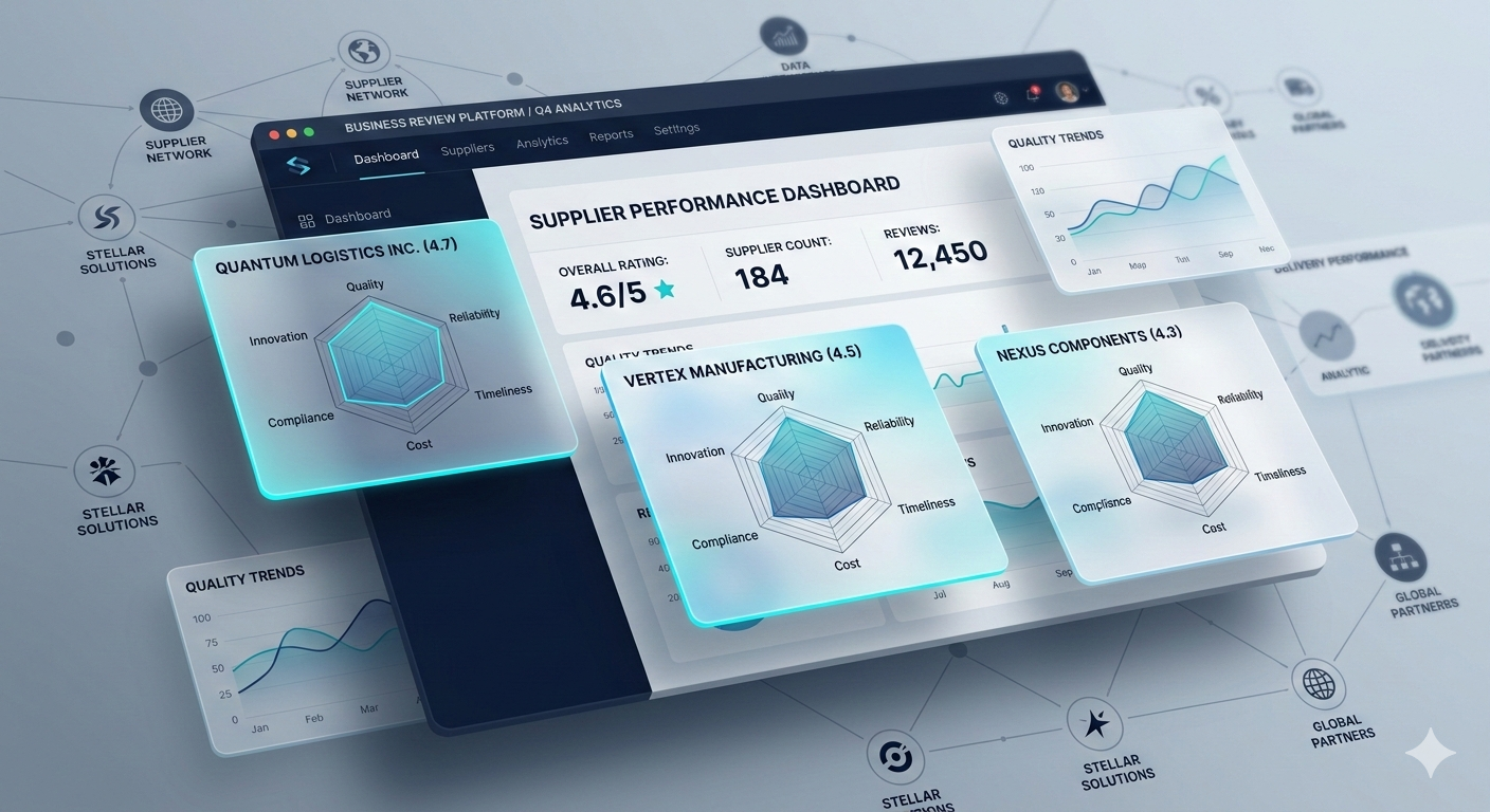 B2B Supplier Review Platform cover image