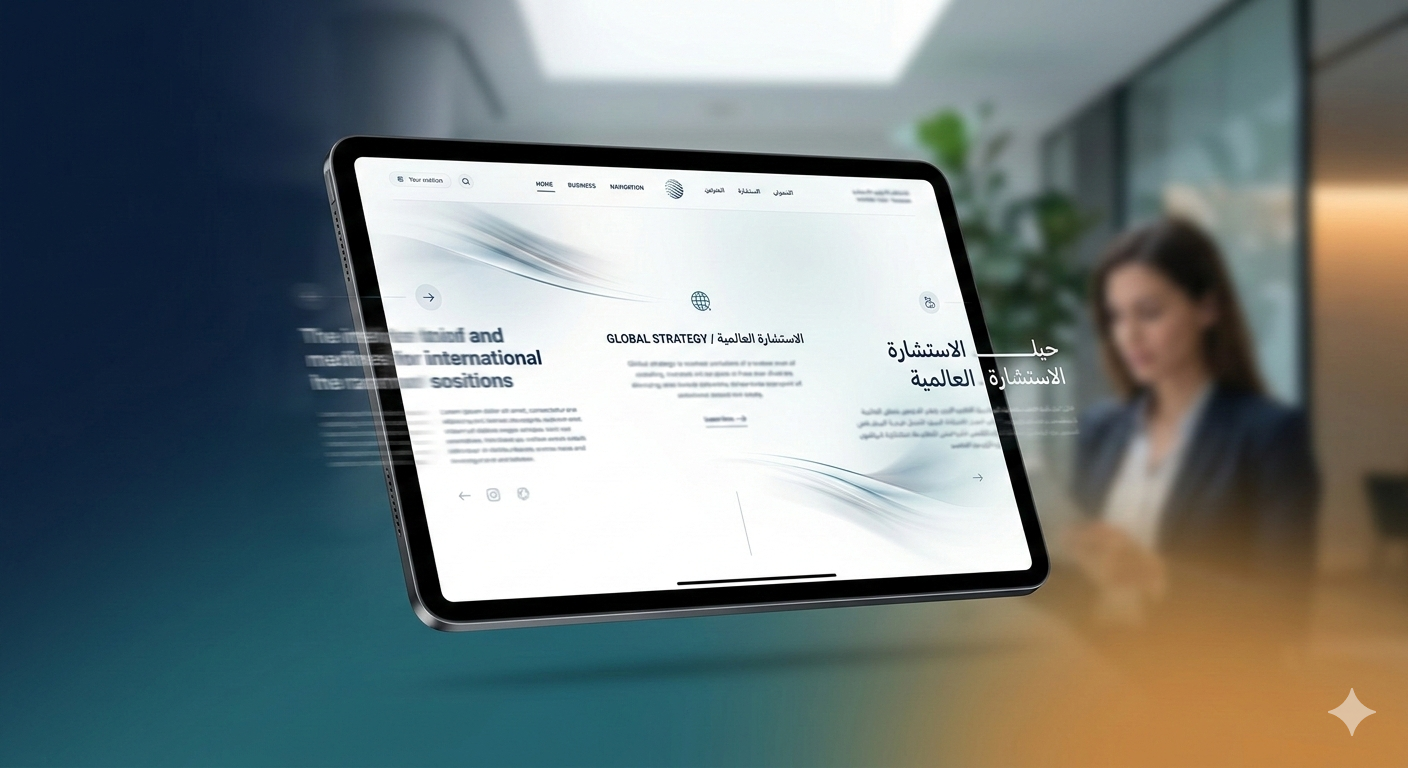Bilingual Corporate Website with Advanced Animations cover image