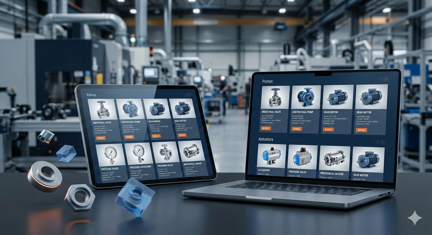 B2B Industrial Components Distribution Platform cover image